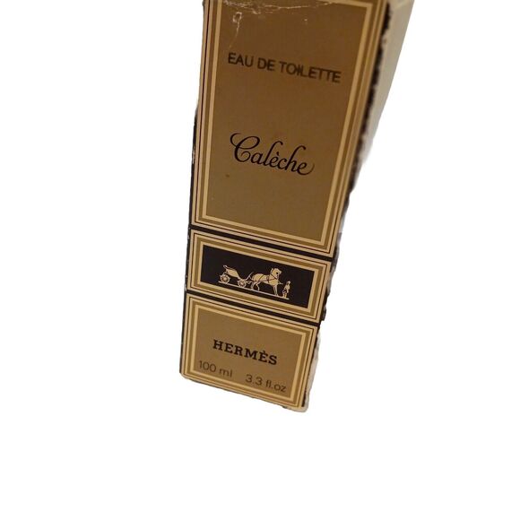 Hermes Caleche Eau de Toilette 3/4 of 3.3 oz w BOX Vntg Original Classic Woodsy - Picture 8 of 12